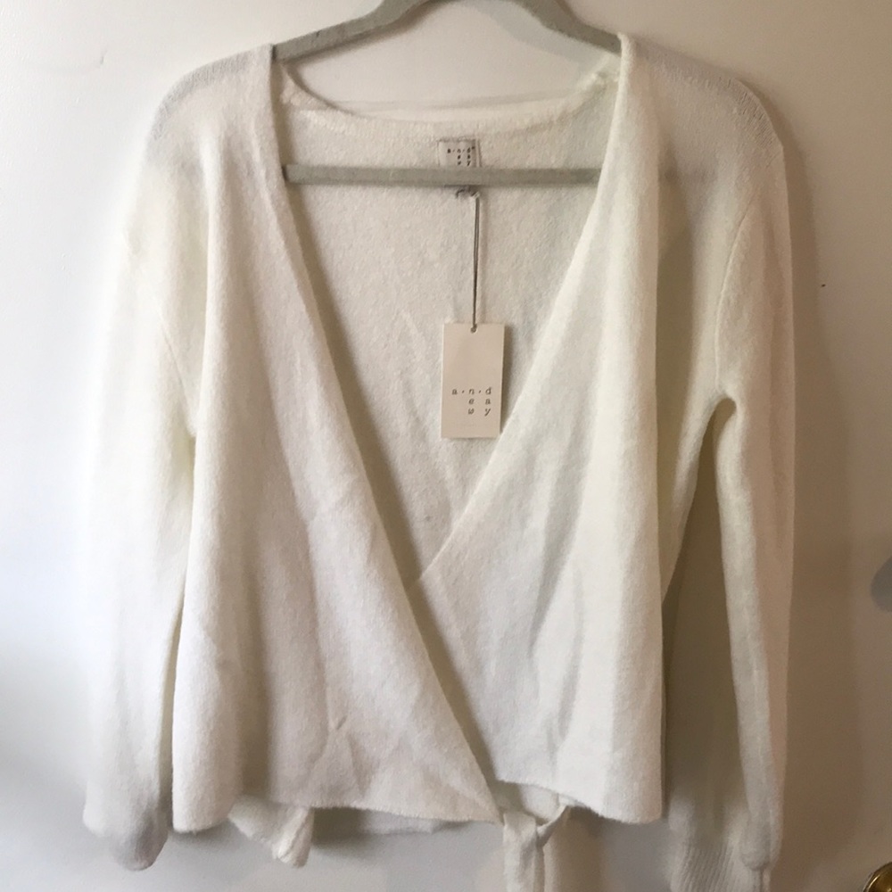 Soft white sweater